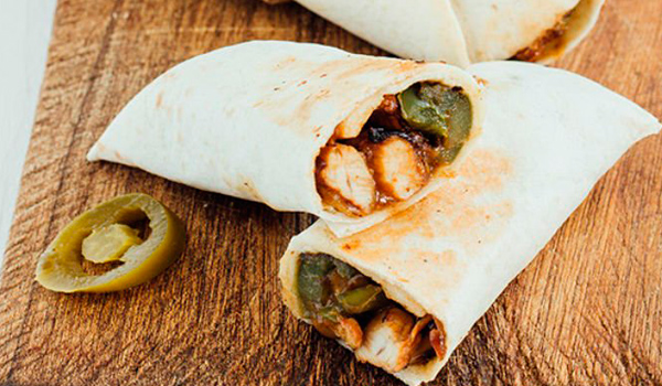 Burritos pollo y queso